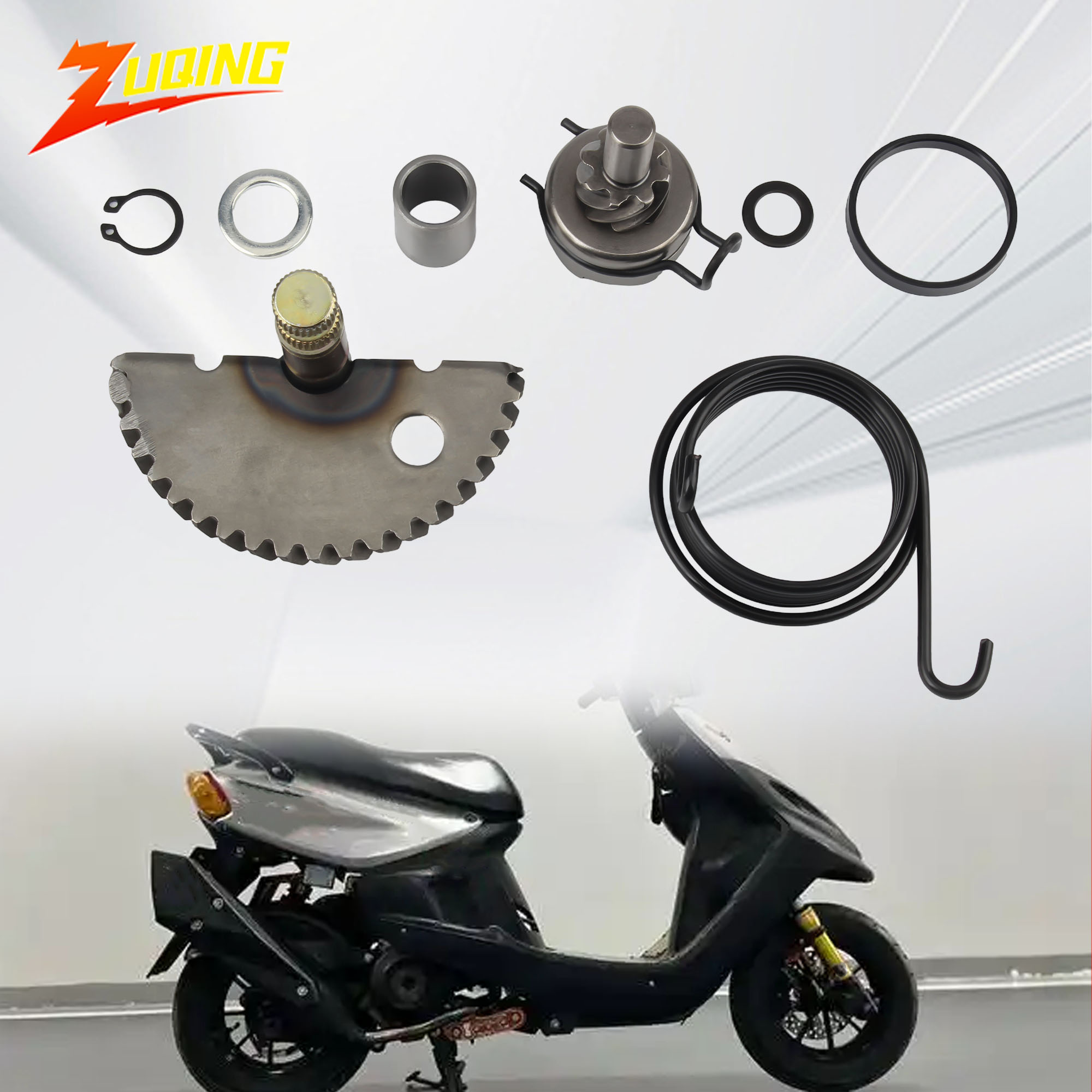 Gear Set Motorcycle - Motorcycle Starter Lever Shaft Gear Assembly
