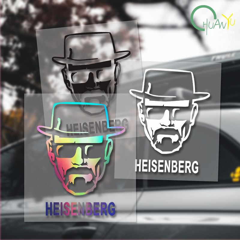 Gear Set Motorcycle - HEISENBERG Creative Text Pattern Sticker Car